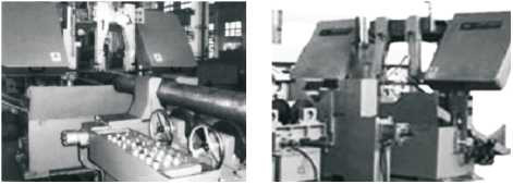 Band-Säge ISO9001 50m/Min Double Head Cutting Horizontal genehmigte