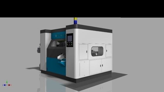 2100mm Länge 11kw automatisches Rundschreiben CNC s Maschine für metallschneidendes