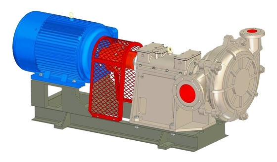 Abnutzungs-beständige versenkbare Schlamm-Pumpe, hydraulische Pumpe X65ZBYL-450 des Schlamm-55kw