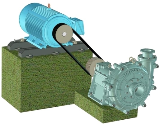 Elektrische Abwasser-Schlamm-Spülpumpe-niedrige Abnutzung 32ZBG-250 1440rpm 3kw