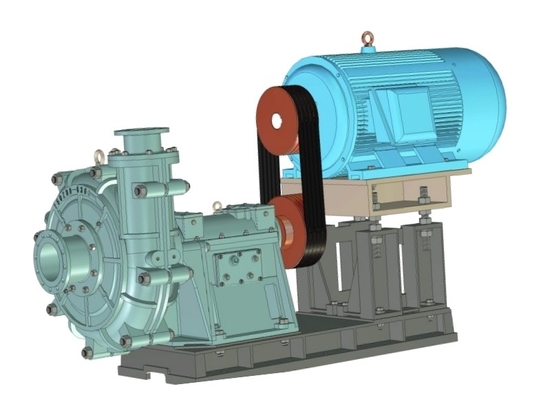 Antiabnutzungs-Abwasser-Schlamm-Spülpumpe, Schlamm-Pumpe 200ZBD-530 des Sand-604.1M3/H