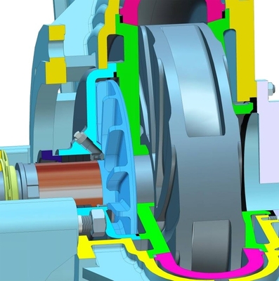Nicht rostende Schlamm-Förderpumpe, industrielle 720.0M3/H Spülpumpe 250ZBG (P) - 740