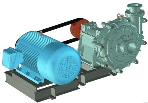 Elektrische Abwasser-Schlamm-Spülpumpe-niedrige Abnutzung 37kw 576.0m3/h